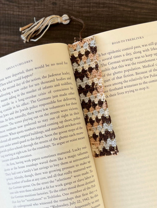 Crochet Granny Stitch Bookmark